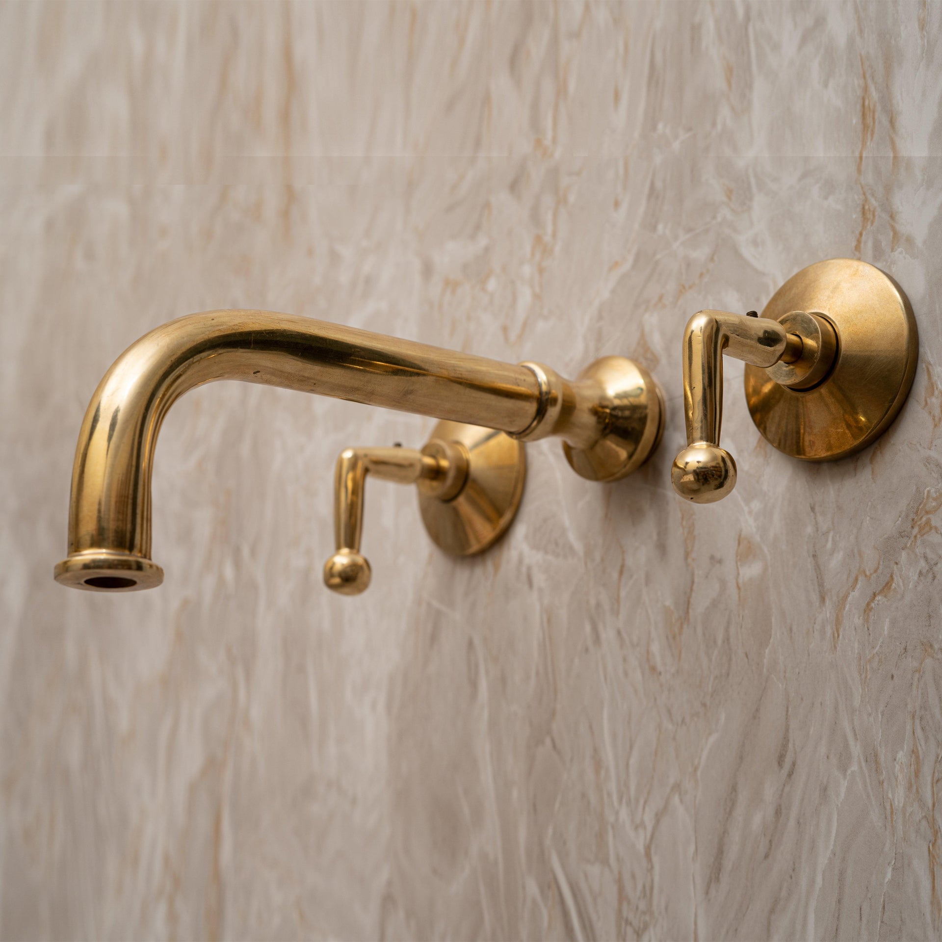 Wall Mounted Bathroom Faucet | Brass Bathroom Faucet | Zayian
