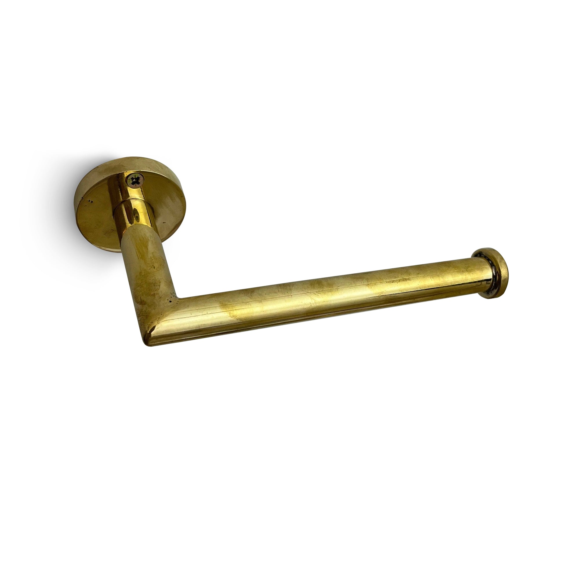 Unlacquered brass Toilet Paper Holder - Zayian