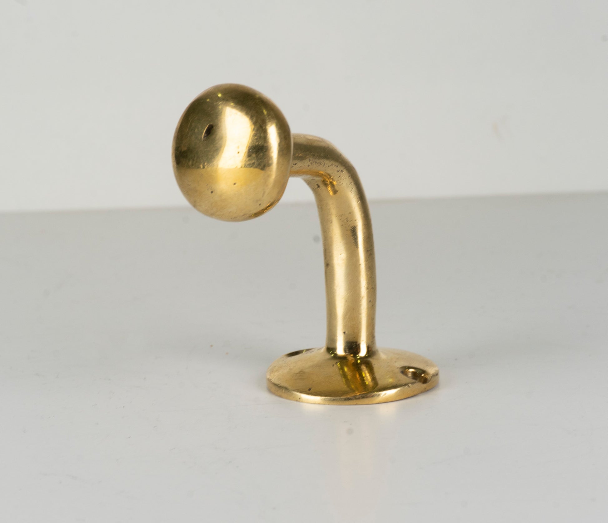 Handcrafted Unlacquered Solid Brass Wall Hooks - Zayian