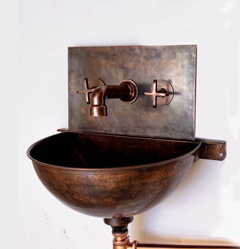 Artisanal Rustic Elegance Bathroom Fixture