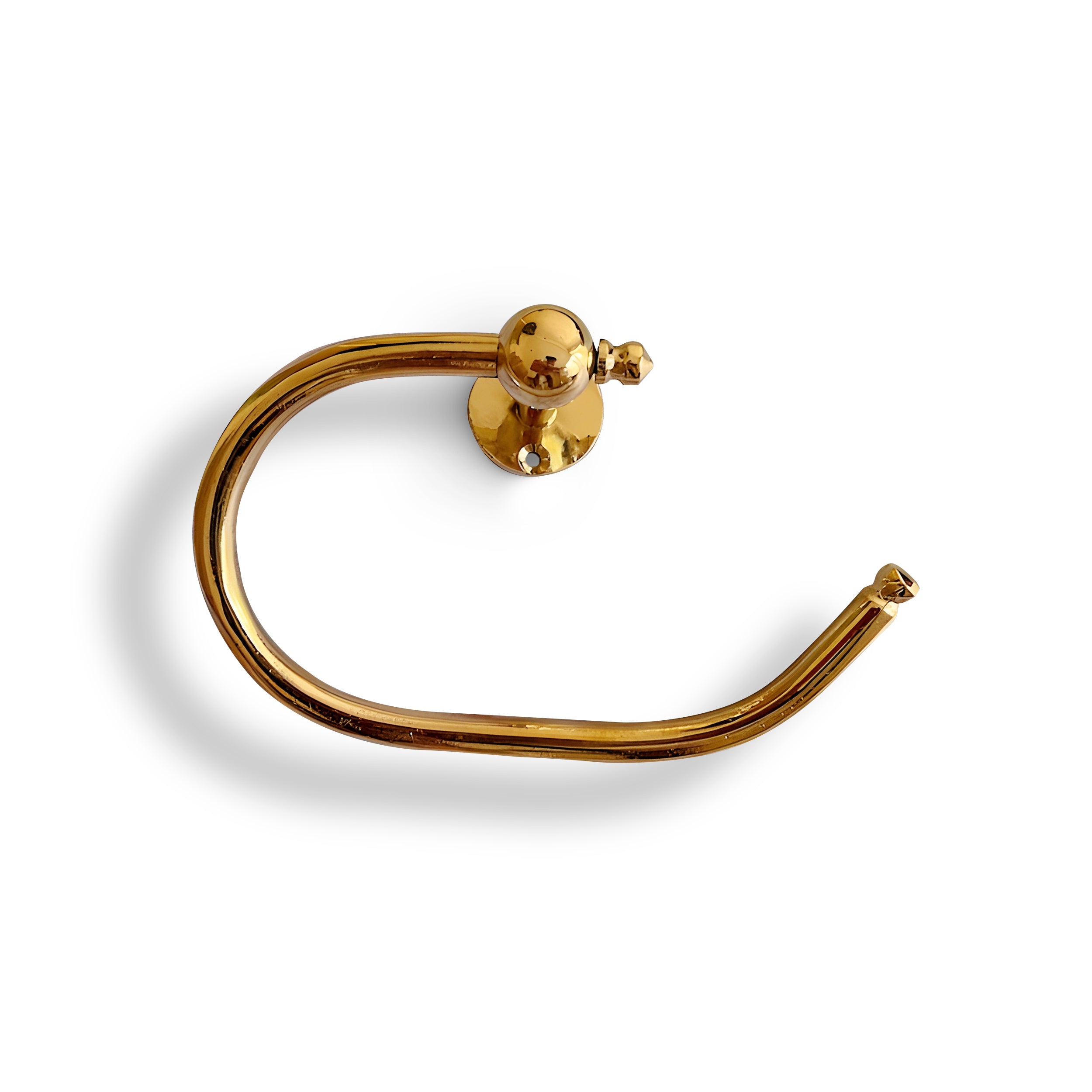  Unlacquered Brass Toilet Paper Holder - Zayian