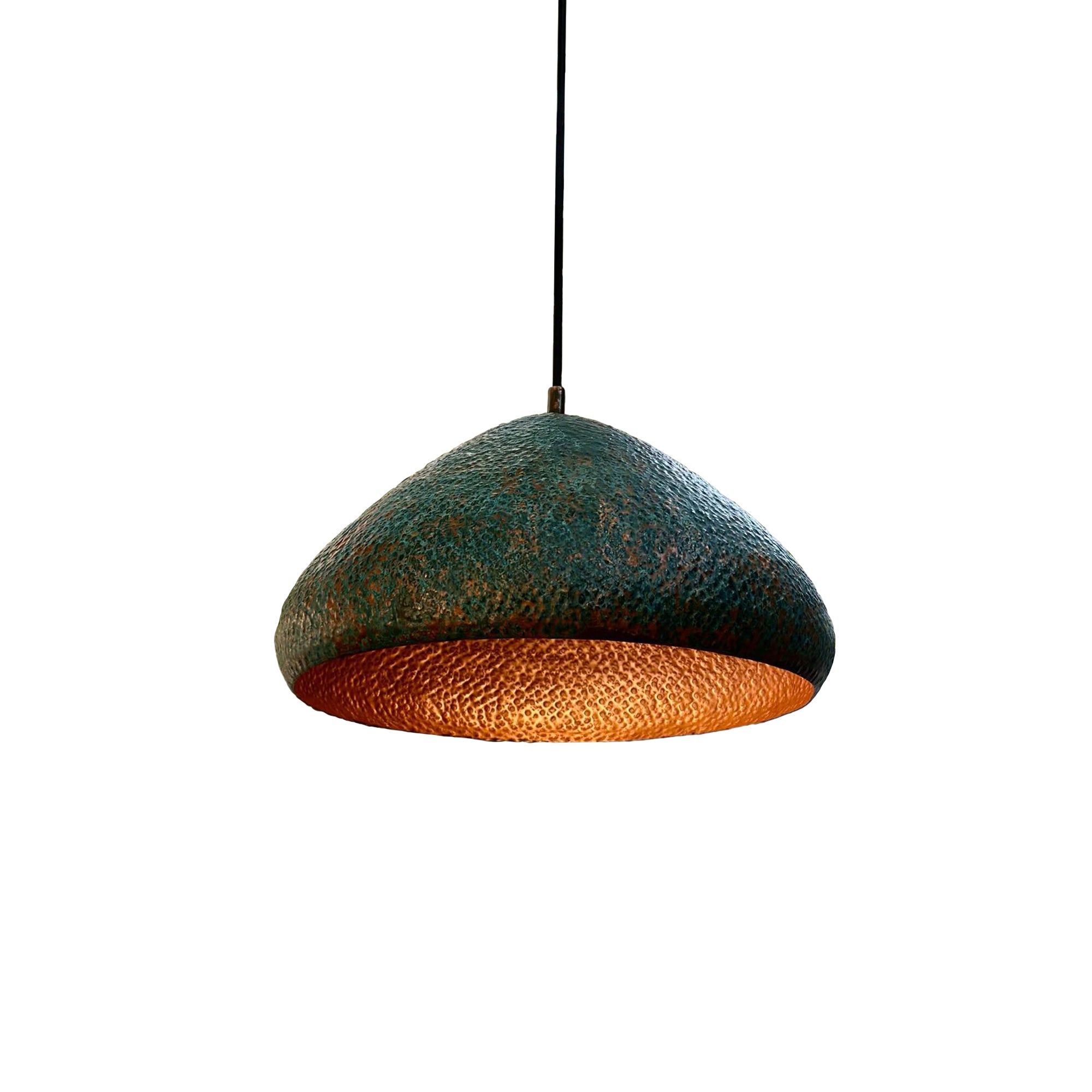 patina pendant light- Zayian