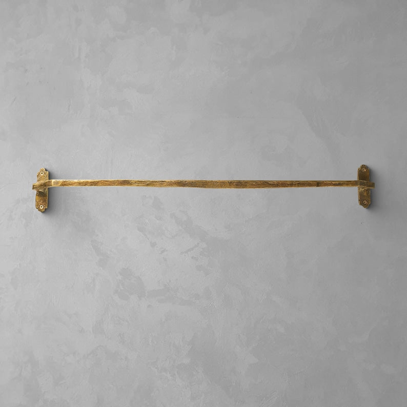 brass towel rail