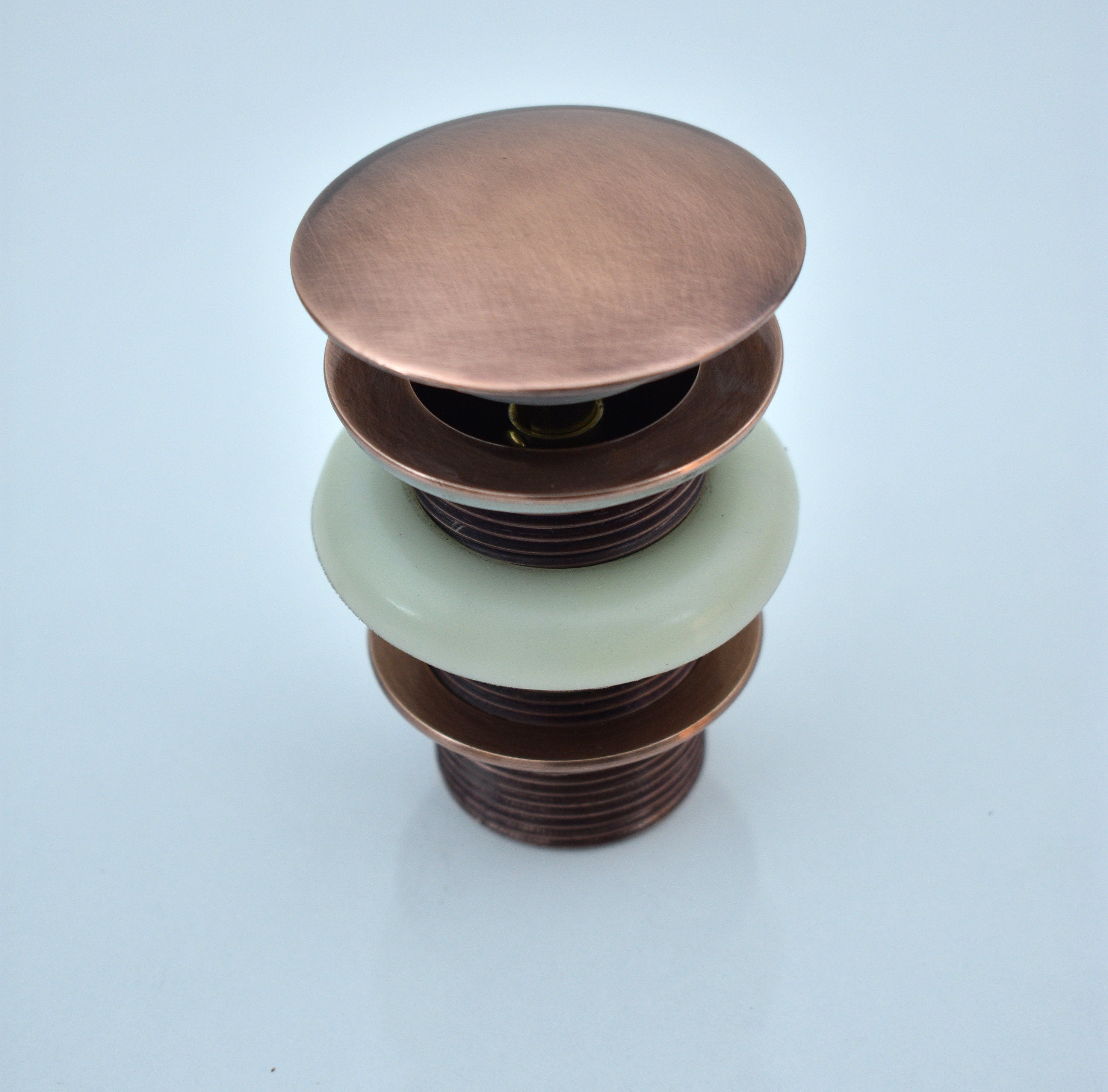 Copper sink drain , Solid Copper Drain, Pop Up Drain Zayian