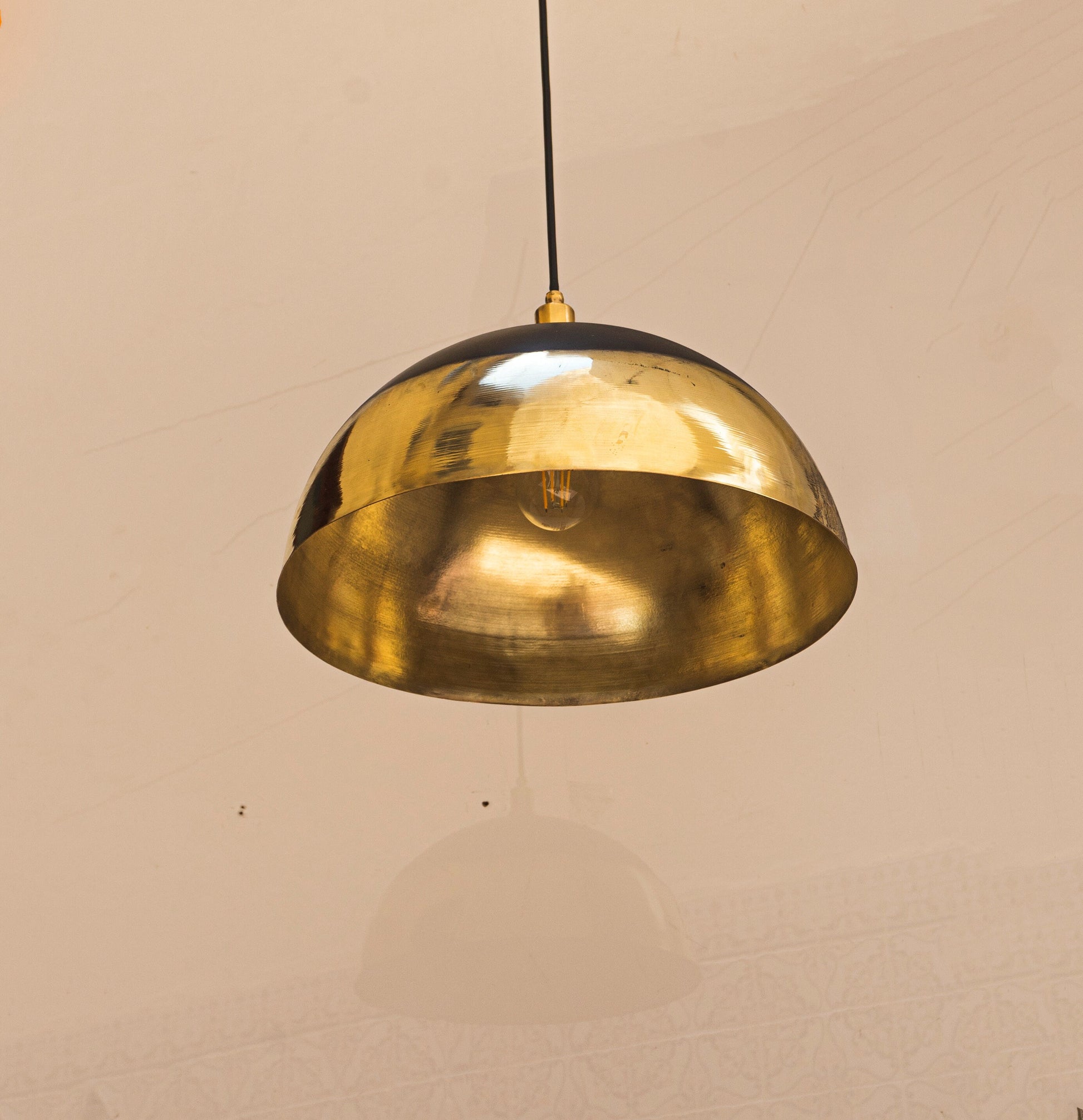 brass pendant light Zayian 